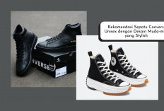 4 Sepatu Converse Unisex Look Kece dan Desain Muda-mudi Banget, Casual Auto Makin Stylish, Tipe Ini Lho 