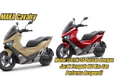 MAKA Cavalry: Motor Listrik 35 Jutaan dengan Jarak Tempuh 160 Km dan Performa Responsif
