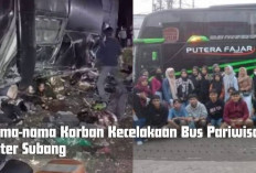 Update Kecelakaan Bus Pariwisata Ciater Subang : Berikut 23 Nama Korban Yang Terdata di Puskesmas Palasari