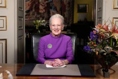 Ratu Denmark Margrethe II Umumkan Pengunduran Diri Live di TV.