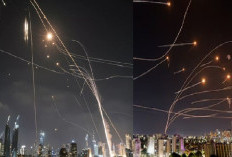 Tel Aviv Dihujani Rudal Iran! Langit Israel Membara, Sirene Panik Terdengar di Mana-Mana!
