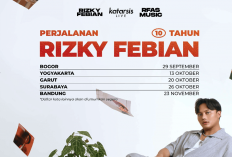 Seru Abis! Rizky Febian Gelar Konser di 5 Kota Indonesia, Cek di Sini Harga Tiket dan Jadwalnya Gais