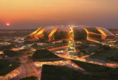 Gila, Arab Saudi Bangun 11 Stadion Piala Dunia 2034 Paling Sensasional Stadion Neom di atas  350 Meter 