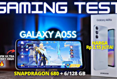 GAMING TEST! Samsung Galaxy A05s dengan Snapdragon 680 Penyimpanan 6/128GB, Segini Harganya 