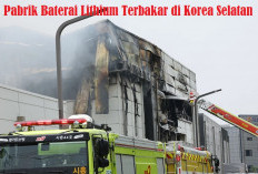 Kebakaran Pabrik Baterai Lithium di Korsel, 20 Pekerja Tewas, Terdengar Serangkaian Ledakan di…