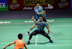 Hendra/Ahsan Beberkan Resep Lolos Babak 16 Besar Indonesia Open 2024