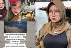 Video Kecelakaan Mbak Uwu TikToker Tuban Tabrak Tembok Viral, Netizen Bereaksi Beri Dukungan