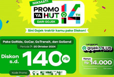 11 Kode Promo Gojek Spesial Weekend 11 Oktober 2024: Diskon Otw Konser Rp15 Ribu, GoFood Rp36 Ribu, GoCar 6K