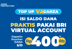 Dapatkan Voucher DANA Hingga Rp400 Ribu dengan Isi Saldo Pakai BRI Virtual Account, Begini Caranya!