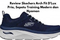 Skechers Arch Fit D'Lux Men's Training Shoes: Sepatu Training Modern dengan Teknologi Nyaman dan Desain Sporty