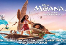 Film Moana 2 Dikritik! Kritikus Nilai Tidak Sebagus yang Pertama, Tapi Masih Layak untuk Ditonton