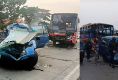 Innalillahi! Satu Keluarga Tewas Saat Perjalanan Umrah, Mobil Tabrak Bus di Gresik, Begini Kronologinya!