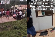 Kantor Polsek Pangkalan Lampam Dirusak Massa, Diduga Buntut Penangkapan Bandar Narkoba