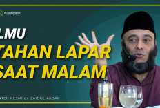 Bestie, Tips Menahan Lapar Ala dr. Zaidul Akbar, Yuk Praktikkan Pola Hidup Sehat...
