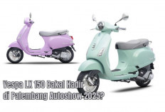 Vespa LX 150 Bakal Hadir di Palembang Autoshow 2025? Spesifikasi Terkini dengan Mesin 150 cc & Desain Elegan!
