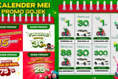 15 Kode Promo Gojek Hari ini 4 Mei 2025: Diskon Besar GoCar Rp30 Ribu, GoPay Rp40 Ribu, GoFood Rp36 Ribu