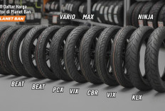 Dari BeAT hingga Ninja! Inilah 11 Daftar Harga Ban Motor di Planet Ban Mulai Rp100 Ribuan 