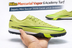 Nike Mercurial Vapor 16 Academy Turf, Sepatu Mini Soccer 2026 untuk Pemain Cepat dan Lincah di Lapangan Sintet