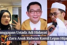 Kuliah di Luar Negeri, Zara Anak Ridwan Kamil Lepas Hijab, Dosakah? Begini Tanggapan Ustadz Adi Hidayat