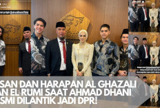 Ahmad Dhani Resmi Dilantik Jadi Anggota DPR RI, Begini Doa dan Harapan dari Al Ghazali dan El Rumi