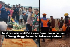 Kecelakaan Maut di Rel Kereta Fajar Utama Hantam 4 Orang Hingga Tewas, Ini Indentitas Korban 