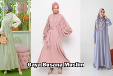 Warna Hijau Sage dan Keindahan Pastel! Trendnya Busana Muslim Yang Akan Datang