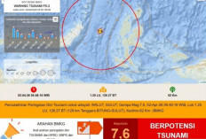 Gempa Dahsyat 7,3 Guncang Bitung, BMKG Ingatkan Potensi Tsunami!