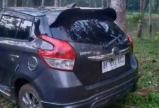 Diduga mobil curian, Mobil Plat Medan ditemukan di Mura Sumsel