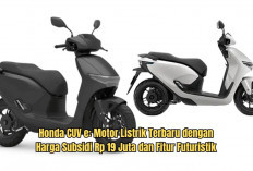 Honda CUV e: Motor Listrik Terbaru dengan Harga Subsidi Rp 19 Juta dan Fitur Futuristik