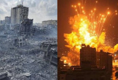 Dunia Bungkam! Gaza Dibombardir Israel Tanpa Henti, 50 Ribu Nyawa Warga Palestina Melayang