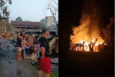 Rumah Marijan Ludes Dimakan Api, Merembet ke Rumah Tetangga Warga Panik