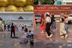 Viral Video Rombongan Turis asal Indonesia Joget di Kuil Bangkok, Ini Tanggapan Netizen Thailand