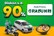 19 Kode Promo Grab Hari ini, Diskon 79 Persen hingga Potongan Rp100 Ribu di Agustus 2024, Cus Langsung Klaim!