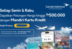 Murah Banget! 19 Kode Promo Tiket Pesawat 10 Juli 2024, Garuda Indonesia Diskon Rp500 Ribu, Airasia Rp2 Juta