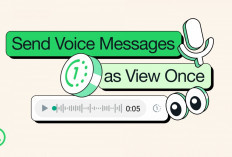 Update! Fitur 'Lihat Sekali' WhatsApp kini Diperluas ke Pesan Suara, Begini Caranya