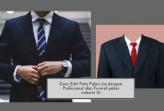 Keren Pol! Cara Edit Foto untuk Pakai Jas Secara Online dengan Website AI dan Aplikasi Editing Tersimpel...