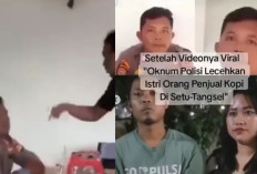Viral! Kasus Polisi Cisauk Lecehkan Wanita di Warung Kopi Selesai Secara Kekeluargaan, Netizen: Diancam?