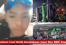 Detik Kecelakaan Maut Bus SMK Depok di Ciater Subang, Korban Sempat Live: Teriak Histeris 'Allahu Akbar'