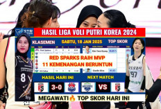 11 Kemenangan Beruntun! Red Sparks Semakin Dekat Puncak, Inilah Update Klasemen Liga Voli Korea Terkini