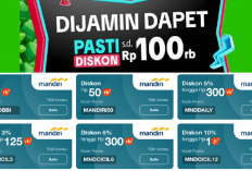 35 Kode Promo Tokopedia Hari Ini 16 September 2024: Diskon Rp50K, Potongan Harga Rp600 Ribu, Cashback Rp500K