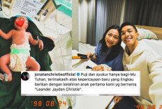 Selamat! Jonatan Christie dan Shania Junianatha Dikaruniai Anak Pertama, Ini Nama Unik Buah Hati Mereka...