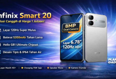 Infinix SMART 20 Bikin Heboh! HP 1 Jutaan Layar 120Hz dan Baterai Badak, Worth It Banget?