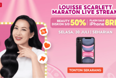 SPESIAL Kode Voucher Shopee Live Maraton Sale 30 Juli: Diskon Kilat 100 Pesen, Potongan Harga Gede Rp150.000 