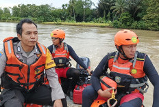 Terjun dari Pohon Timpa Teman, Bocah Terseret Arus Sungai Lematang