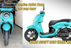 Honda Scoopy 2026 Varian Mint: Tampilan Stylish Warna Baru yang Segar, Cocok untuk Cewek!