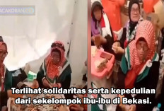 Bekasi Berbagi, Solidaritas Emak-Emak Galang Dana untuk Palestina..