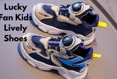 Lucky Fan Kids Lively Shoes: Sepatu Anak Futuristis dengan Desain Unik dan Nyaman