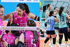 Klasemen Akhir Liga Voli Korea 2025, GS Caltex Libas Pink Spiders 3-0, Gyselle Silva Cetak 35 Poin!