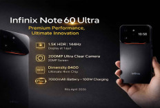 Infinix Note 60 Ultra Muncul di MWC 2026: Kamera 200MP, Baterai 7000mAh, dan Fitur Satelit Super Canggih