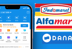 Praktis, Top Up Saldo DANA Lewat Alfamart dan Indomaret dengan Biaya Admin Murah, Anti Ribet!